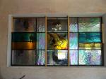 Contemporary Stained Glass Panel to transform an internal space