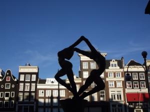 Amsterdam statue