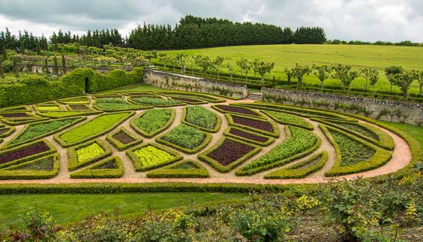 La Chatonnière photo of shaped gardens at La Chatonniere
