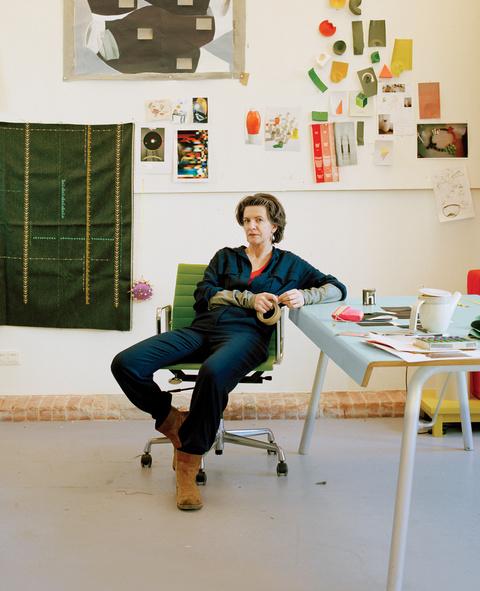 Hella Jongerius designer in her studio