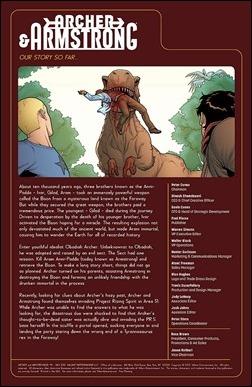 Archer & Armstrong #11 Preview 1