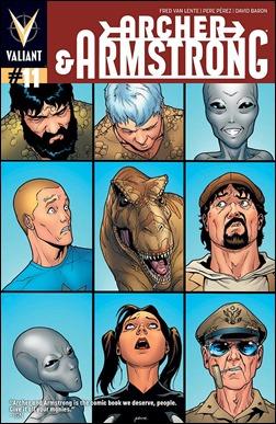 Archer & Armstrong #11 Cover