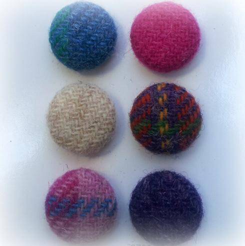 tweed buttons