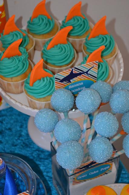 Tropical Shark Themed 3rd Birthday by Candy Chic Tropical Shark Themed 3rd Birthday by Candy Chic