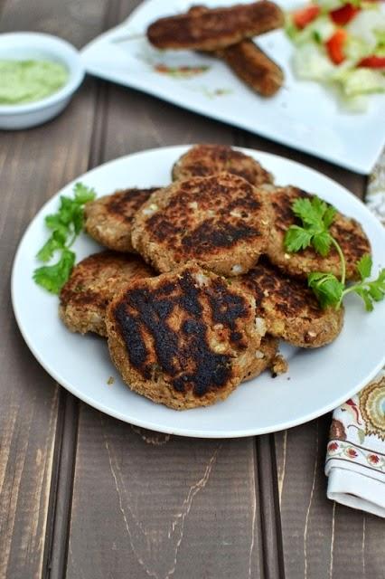 Chana Dal Kebabs (Vegetarian Kebabs with Chickpeas)