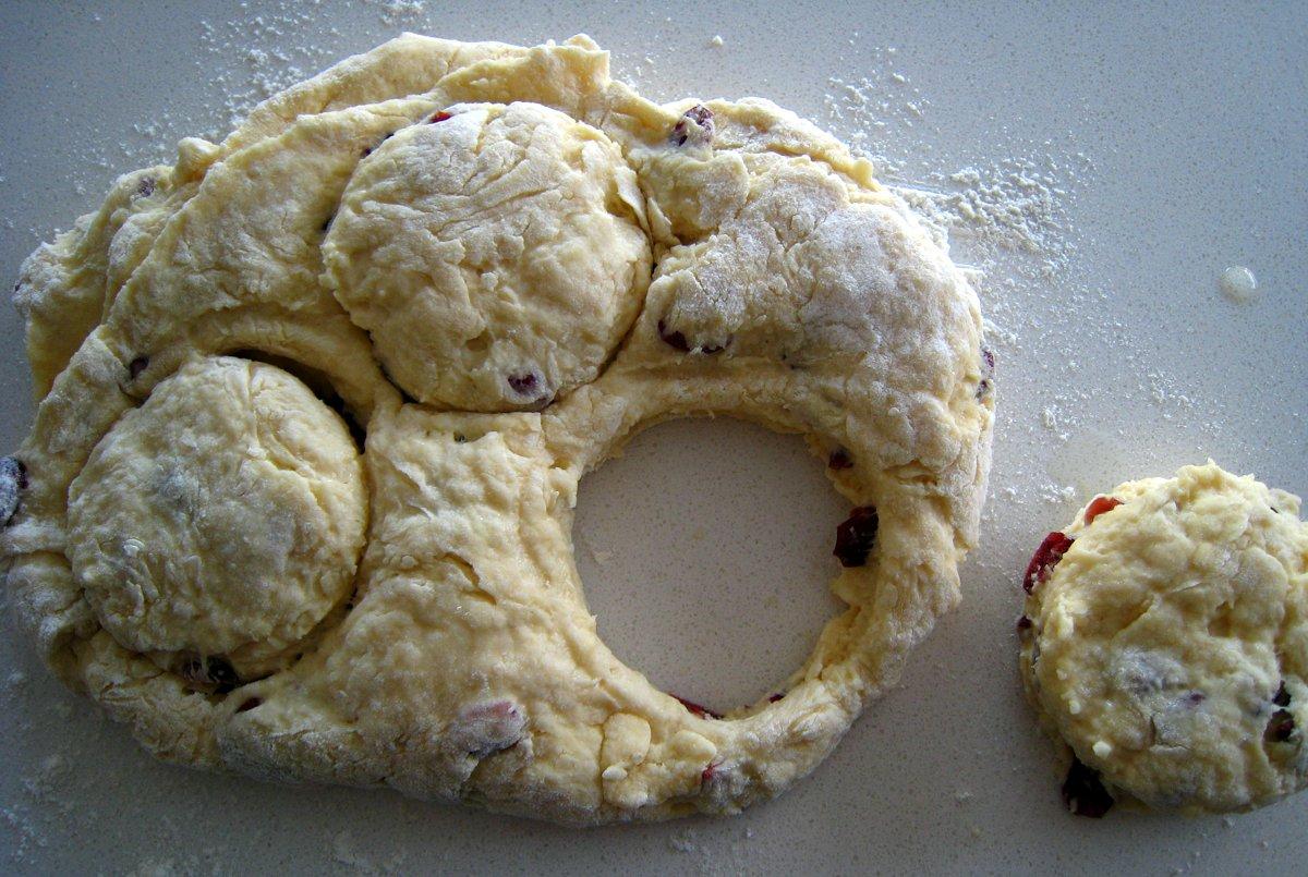 Back to Basics - Cranberry Tea Scones Back to Basics - Cranberry Tea Scones