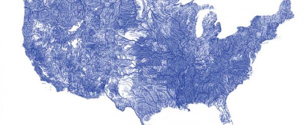 The Veiny Waterways of America