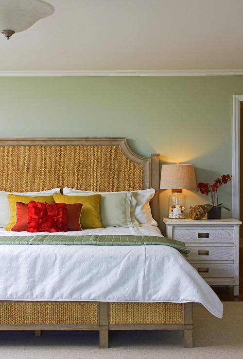 coastal design interiors tropical bedroom Coastal Design: Perfect Summer Style HomeSpirations
