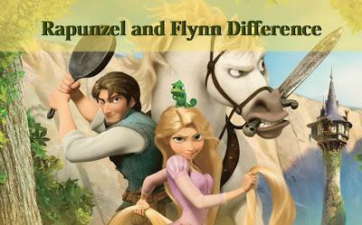Rapunzel and Flynn Difference Rapunzel and Flynn Difference