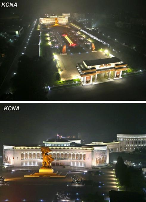 View of the exterior of the Victorious Fatherland Liberation War Museum and memorial tower in Pyongyang (Photos: KCNA)