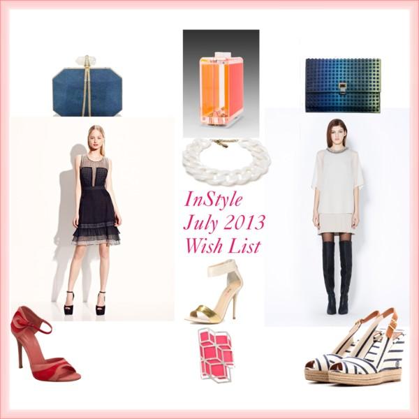 InStyle July 2013 Wish List