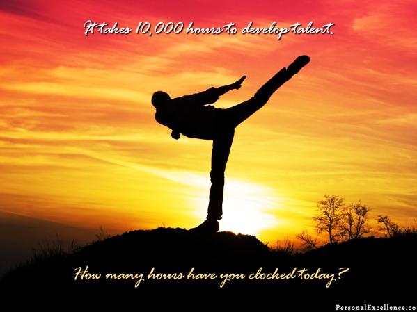 Fierce Friday: Are You Clocking Part of Your 10,000 Hours Today?