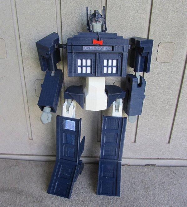 Pic of the Day: Time-Travelling Transformer tardis-transformer