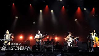 #music Mumford & Sons had a little help from their friends at Glastonbury