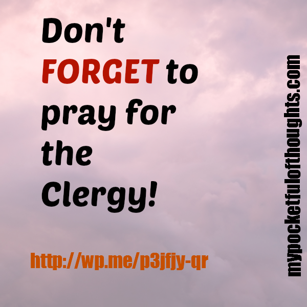 pray for clergy