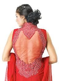 Indian Woman Back Suit Designs