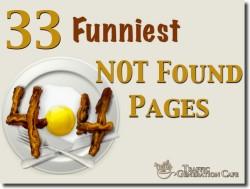 404 not found error pages