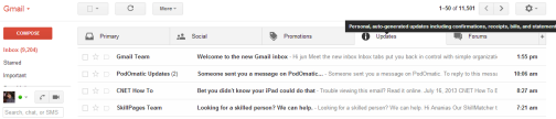 Gmail-Updates