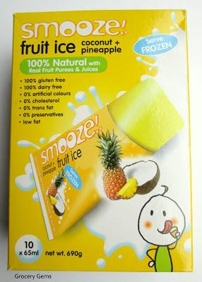 Smooze Coconut & Pineapple Fruit Ice