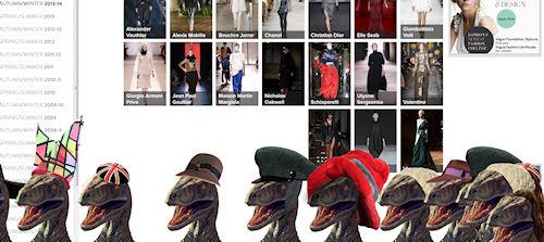 Someone Hacked Vogue Website To Make It Display Dinosaurs In Hats