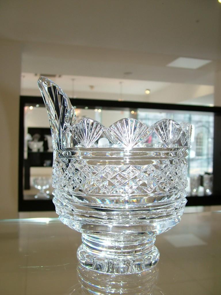 Our tour of the House of Waterford Crystal in Ireland crystal bowl - waterford crystal - ireland