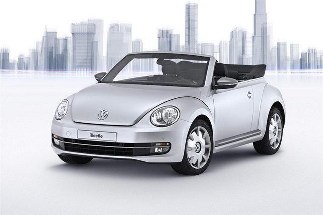 iBeetle is a car made in collaboration between iPhone and Volkswagen