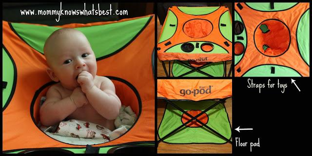 Review of the Kidco GoPod Portable Activity Baby Seat