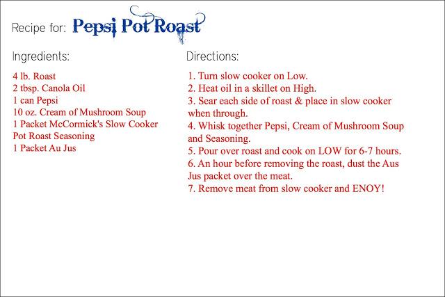 Pepsi Pot Roast