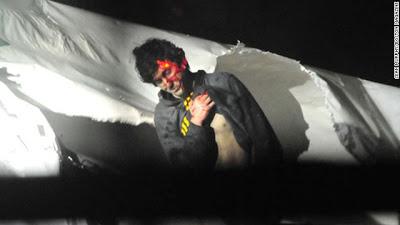 Chilling New Photos Released Of Boston Bombing Suspect Covered In Blood (Video)