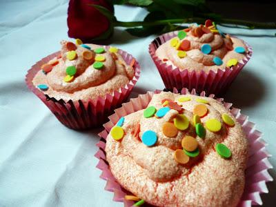 Honey Cupcakes With Raspberry Liqueur Icing