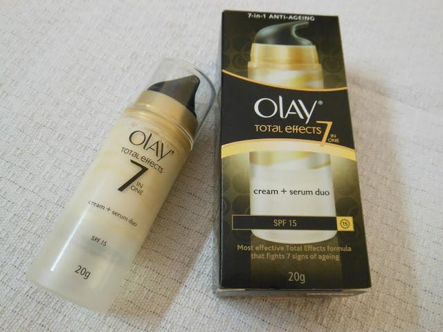 Olay Total Effects 7 in 1 Cream + Serum Duo SPF 15 : Review