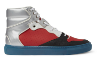 Panelled In Primaries:  Balenciaga Panelled High-Top Sneakers