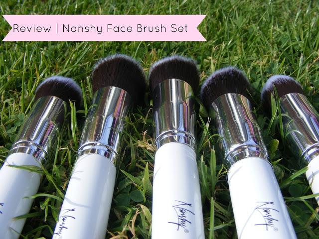Review || Nanshy 5 Piece Face Brush Set