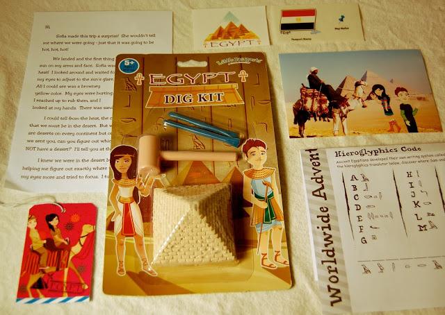 Traveling to Egypt with Little Passports! (Review)