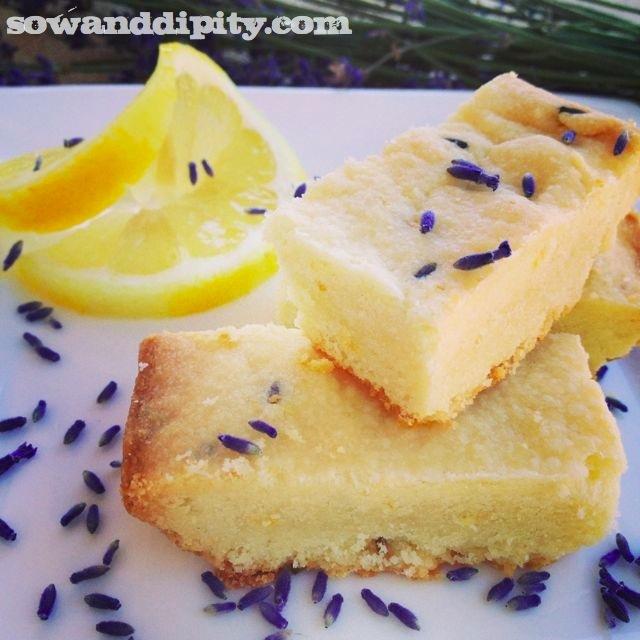 lavender lemon shortbread recipe