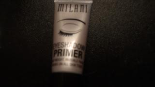 2 in 1 Product review Milani eyeshadow primer and essence 3d eyeshadows