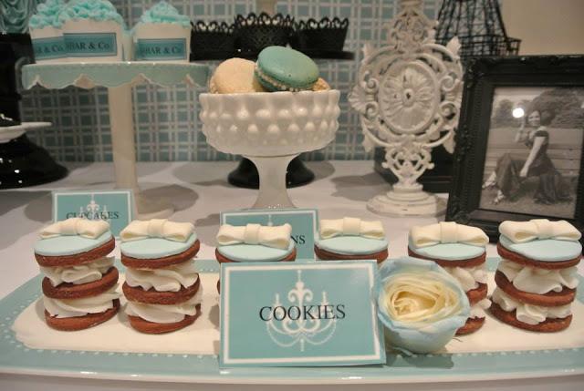 Breakfast at Tiffany's Party by Cakes by Joanne Charmand
