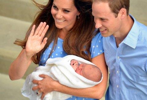 Duchess Kate, Prince William and their son George