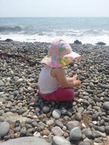 Pebbles on the beach