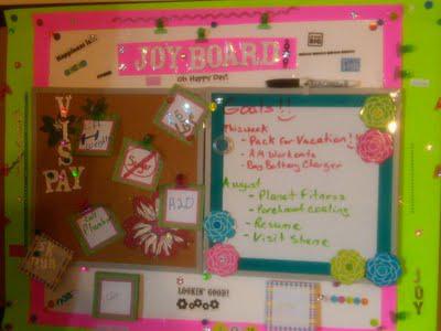 Make it Happen Monday - Joy Board