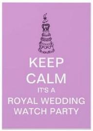 Royal Wedding Watch Party Royal Wedding Watch Party