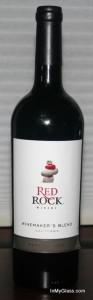 Red Rock Winery wine bottle
