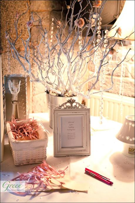 real wedding blog uk 8 A great idea for a wedding wishing tree branches 