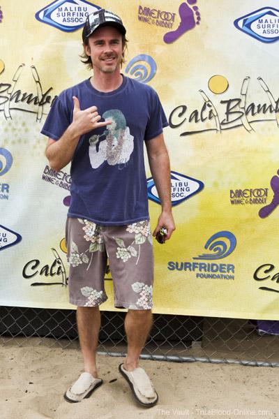 Sam Trammell attends the 6th annual Surfrider Foundation celebrity expression session