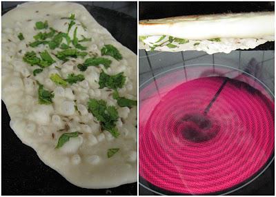 Recipes Naan on Naan Bread Recipe   Indian Flat Bread Using Stove Top Method