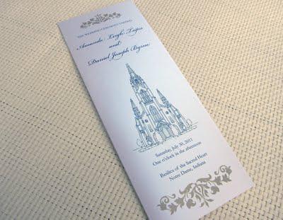 Church Wedding Ceremony Program on Top 10 Things To Include In Your Wedding Program   Paperblog