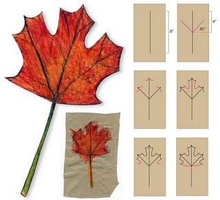 How to Draw A Maple Leaf