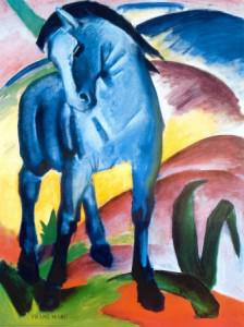 Franz Marc- Blue Horse