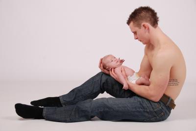 Testosterone Levels Decrease in New Fathers