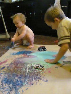 EXPLORE ART project with BABY